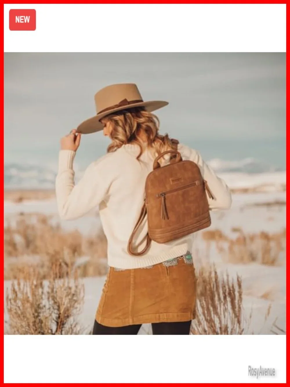 Mini PU Leather Backpack Purse for Women Travel Work Daypack